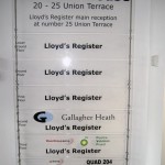 Company Directory sign
