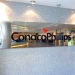 Conoco Phillips internal building sign