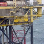Oil rig signage